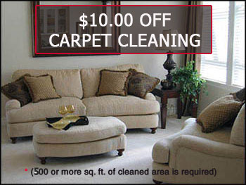 $10 Off Carpet Cleaning Coupon